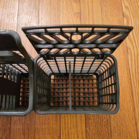 OEM Kenmore Dishwasher Silverware Gray Basket Replacement 3 Sections Handle W113 - Picture 11 of 11